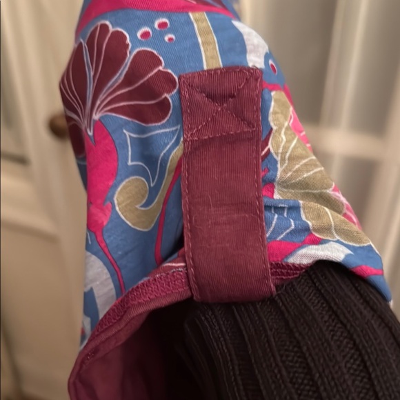 title nine Blue and Plum Short Sleeve Mini Dress - Picture 5 of 7